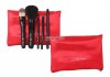 Набор BLACK IN RED 5 макияжных кистей (5 шт.) Изготовлены из волоса пони и нейлонового волоса