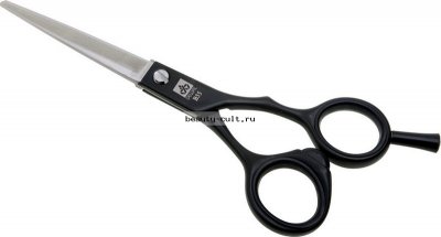 Ножницы B55 парикмахерские Dewal прямые 5,5&quot; черные