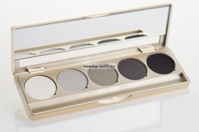 Тени-палитра мини "DE KLIE" №ЕS-10, 5 цв х 2,5 г
