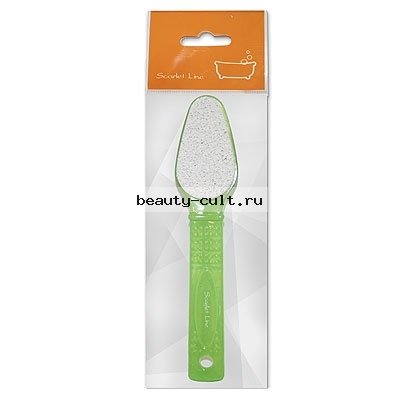 Пемза В-5138 GREEN MATT FROSTED двухсторонняя с камнем