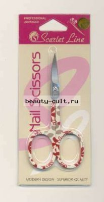 Ножницы 10287P-3.5S Handle Colour laser logo маникюрные