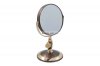 Зеркало* B4"906 BRZ/G Bronze&Gold настольное 2-стор. 3-кр.ув. 12,5 см