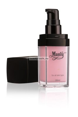 База под макияж увлажняющая освежающая HD Manly PRO (прозрачно-нежно-розовая)