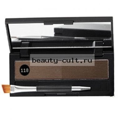 Сухая подводка для бровей JUST BrowPowder т.118